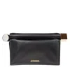 Jacquemus Women's La Pochette Rond Carre Bag In Black