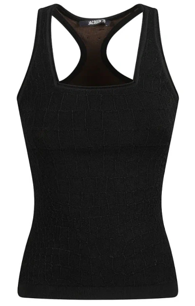 Jacquemus Stylish And Versatile Top In Black