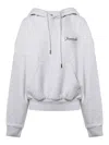 Jacquemus The Corto Hooded Sweatshirt In Grey