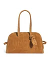 Jacquemus Womens Camel The Turismo Suede Top-handle Bag In Brown