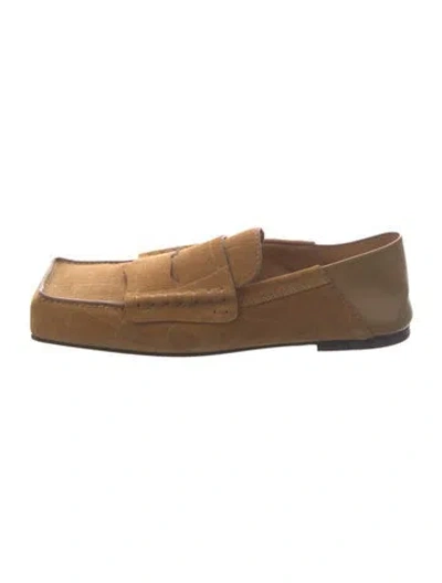 Pre-owned Jacquemus Suede Loafers In Brown