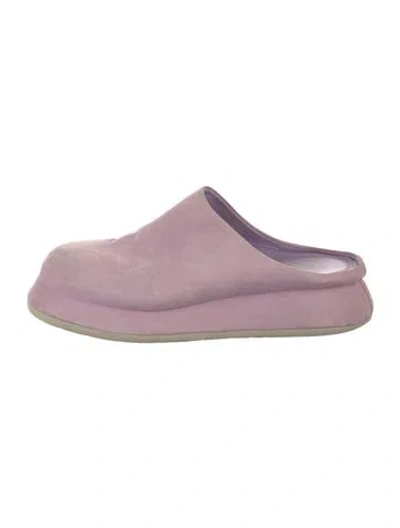 Pre-owned Jacquemus Suede Sandals In Pink