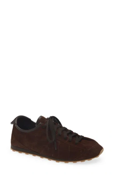 JACQUEMUS JACQUEMUS SUEDE TENNIS SNEAKER