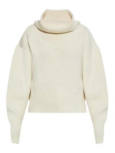 JACQUEMUS SUÉTER CUELLO REDONDO - BLANCO