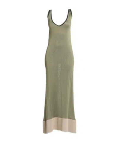 Jacquemus Summer Dresses In Green