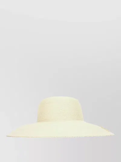 Jacquemus Summer Wide Brim Hat Sun Protection