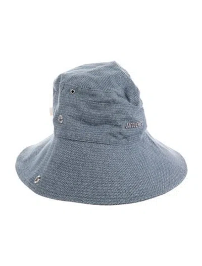 Pre-owned Jacquemus Sun Hat In Blue