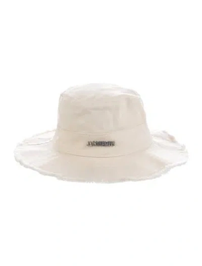 Pre-owned Jacquemus Sun Hat In Neutral