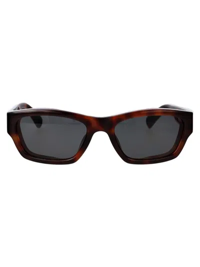 Jacquemus Sunglasses In Brown