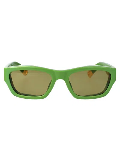 Jacquemus Sunglasses In Green