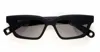Jacquemus Salon - Matte Black / Grey Lens Sunglasses In Black