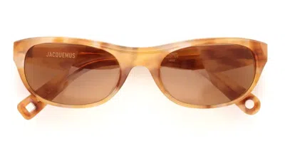 Jacquemus Sunglasses In Neutral
