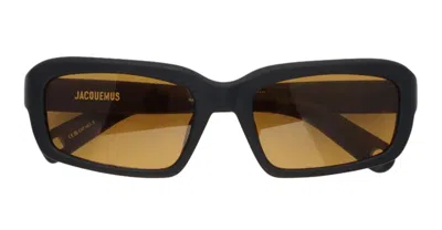 Jacquemus Sunglasses In Brown