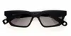 Jacquemus Salon - Matte Black / Grey Lens Sunglasses In Black