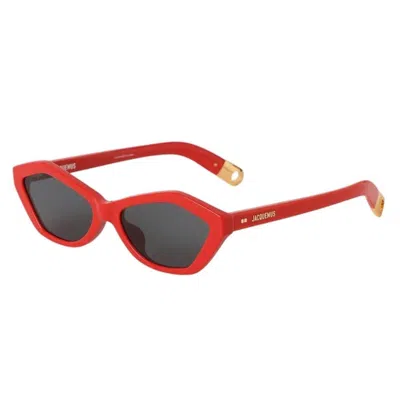 Jacquemus Sunglasses In Red