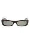 Jacquemus Les Lunettes Capri Sunglasses In Black