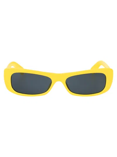 Jacquemus Sunglasses In Yellow