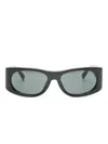 Jacquemus Square-frame Sunglasses In Black