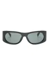Jacquemus Square-frame Sunglasses In Black