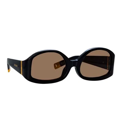 Jacquemus Sunglasses In Black