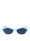 Jacquemus Light Blue Acetate Sunglasses In Blue
