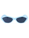 Jacquemus Geometrical Sunglasses Jac42 C4 Sun In Blue