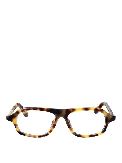Jacquemus Becane Glasses In Brown