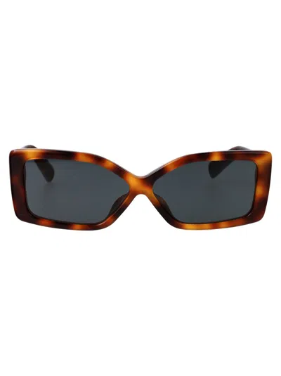 Jacquemus Sunglasses In Brown
