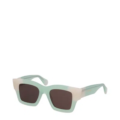Jacquemus Sunglasses Kisses Men Acetate Green/beige