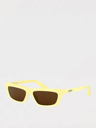 Jacquemus Sunglasses Men  In Yellow