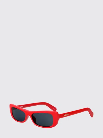 Jacquemus Capri Sunglasses In Red
