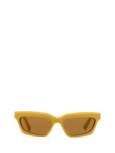 Jacquemus Sunglasses In Yellow
