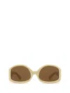 Jacquemus Sunglasses In Brown