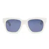 Jacquemus Square Frame Sunglasses Sunglasses In White