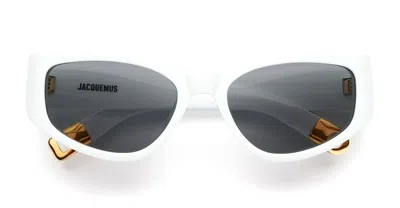 Jacquemus Sunglasses In White