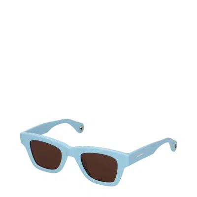 Jacquemus Sunglasses Women Acetate Celeste In Blue