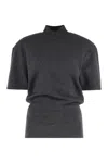 Jacquemus Grey Wool-cashmere Sweater In Gray