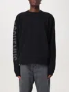 Jacquemus Top Le Sweatshirt Typo With Print In Schwarz