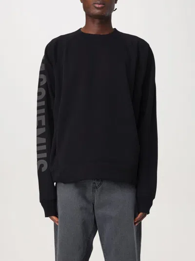 JACQUEMUS SWEATER JACQUEMUS MEN COLOR BLACK,F87851002