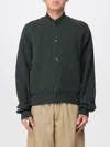 Jacquemus Le Cardigan Pallone In Wool And Cashmere In Green