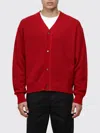 Jacquemus Le Cardigan Doppio Wool Blend Cardigan In Red