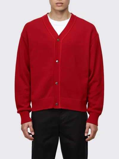 JACQUEMUS SWEATER JACQUEMUS MEN COLOR RED,H66004014