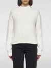 Jacquemus Alpaca Wool Blend Cropped Pullover In Beige