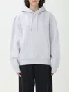 Jacquemus Le Brode Cotton Sweatshirt In Grey