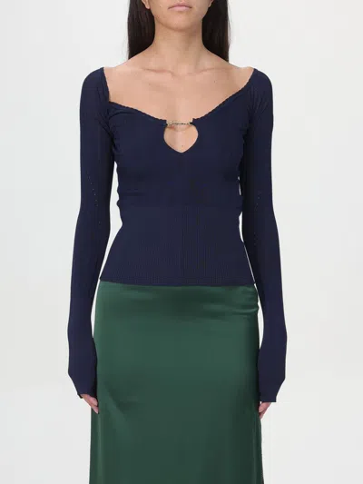 Jacquemus Sweater  Woman Color Navy In Navy