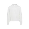 Jacquemus Long Sleeve Sweater In White
