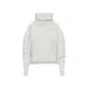 Jacquemus Off White Virgin Wool La Maille Pallone Pullover In White