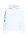 Jacquemus Le Hoodie Typo Hoodie In White