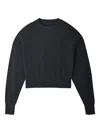 Jacquemus Sweater With Embroidered Logo On The Back In Gray