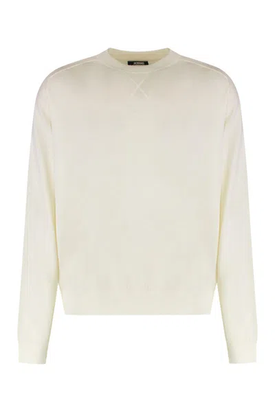 JACQUEMUS JACQUEMUS SWEATER WITH ROUND NECK MADE OF MERINO WOOL